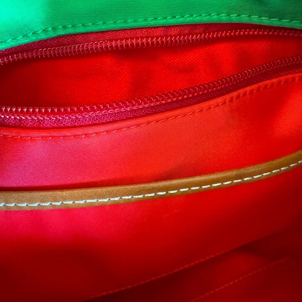 Dooney & Bourke Nylon Small Allie Backpack in Kelly Green - Picture 6 of 7